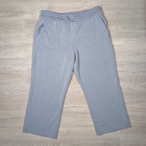 Lululemon Womens Softstreme High Rise Straight Leg Pants 12 Blue Athleisure